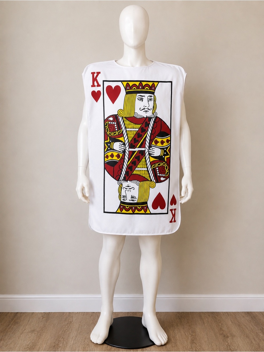 Rasta Imposta King of Hearts Playing Card Costume Men’s XL 40-42